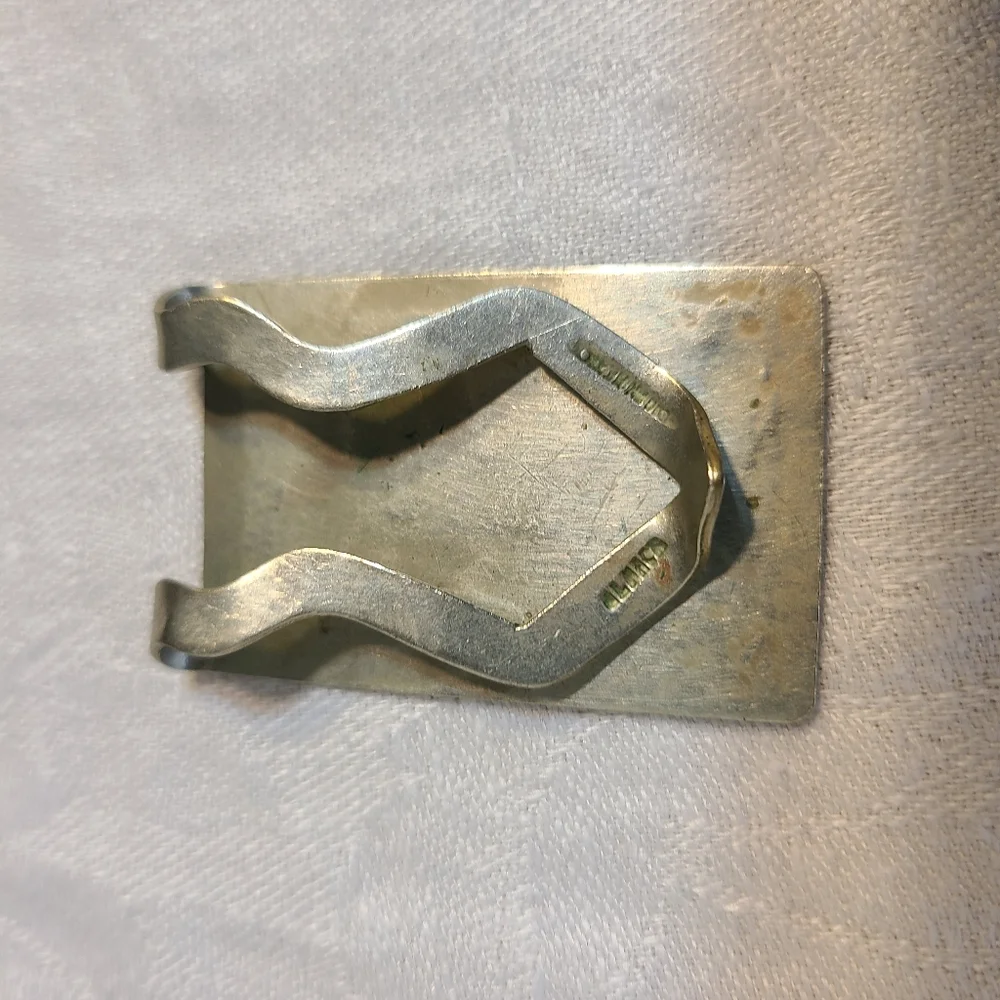 Abalone money clip